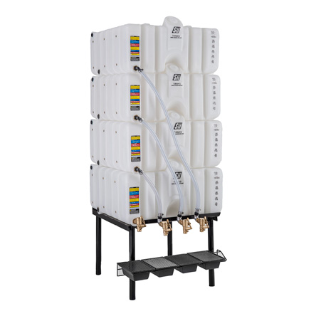 80/80/80/80 Gravity Feed System