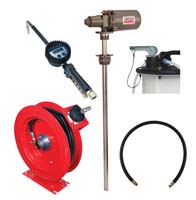 Lincoln Bulk Oil system-Pump, reel, Meter-for above ground tanks