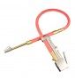 Inflator Gauge w/ Magnifying Window Lens-long reach dual