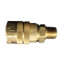 1/4" Milton Style Male thread x Female QD Fitting