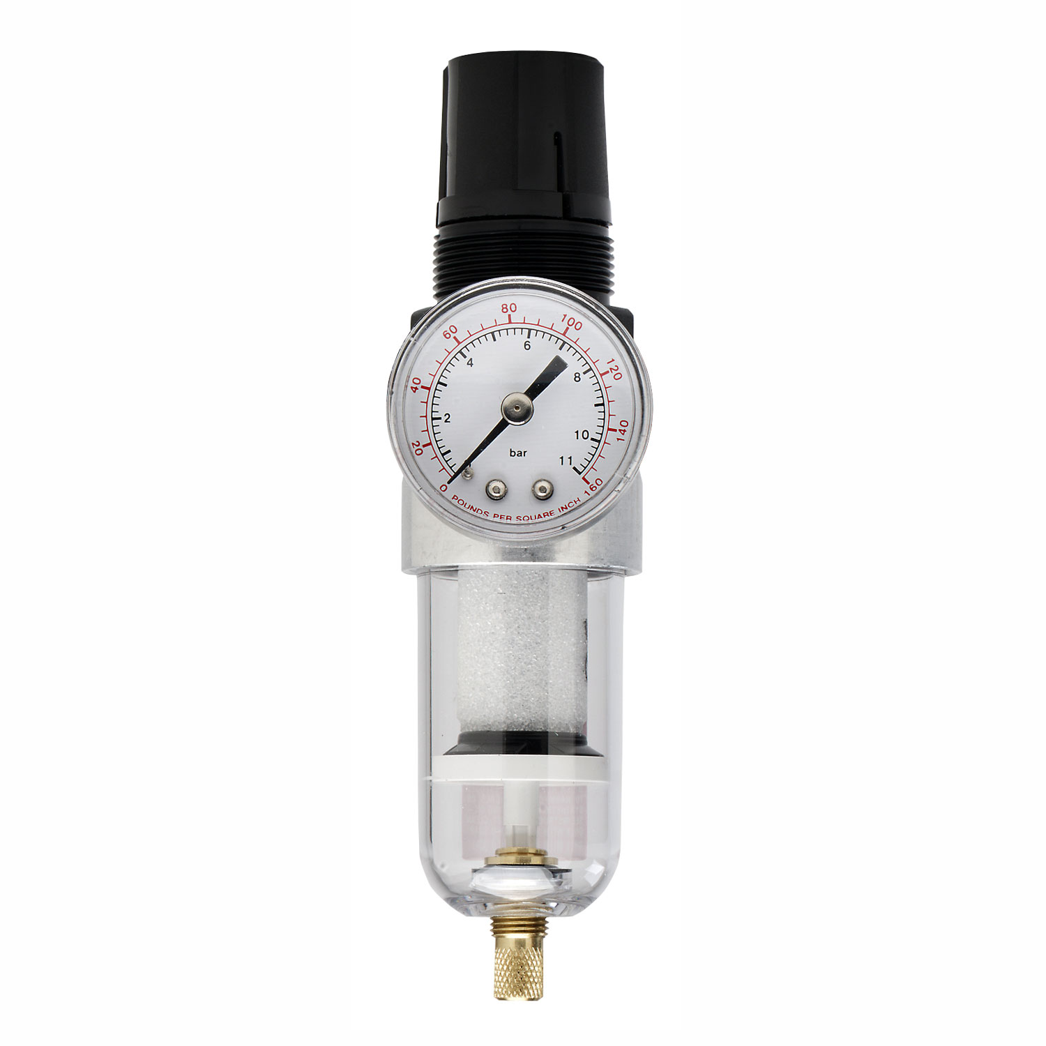 Air Filter/Regulator- with gauge 1/4"